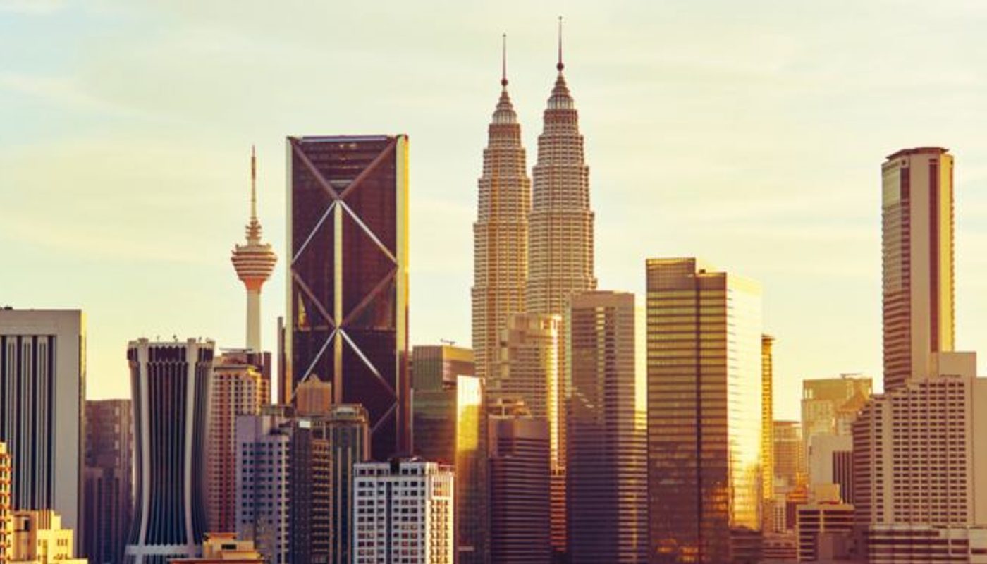 The Kuala Lumpur skyline